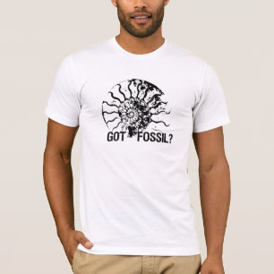 T-shirt TEM FÓSSIL? Ammonite