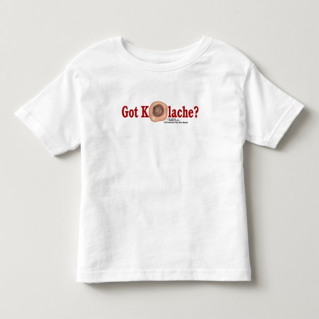 T-shirt Tem Kolache, roupa para crianças? (Frente)