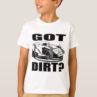 T-shirt Tem Lama? Corrida de Dirt Modified
