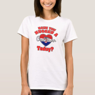 T-shirt Tem você abraçado um croata antes