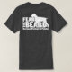 T-shirt Tema a barba - ponteiro Wirehaired alemão (Verso do Design)