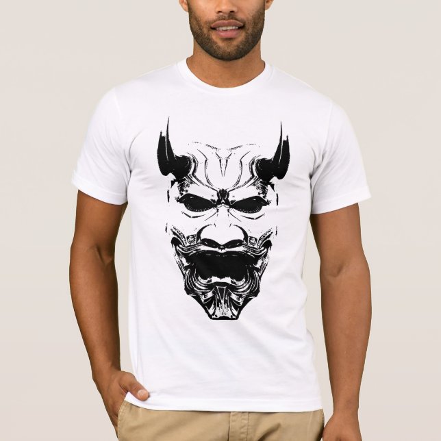 T-shirt temível de Oni (Frente)