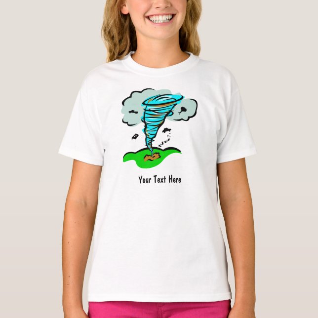 T-shirt Tempestade Chaser Tornado Twister Meteorologia Cli (Frente)