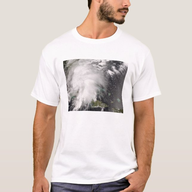 T-shirt Tempestade Tropical Fay 5 (Frente)