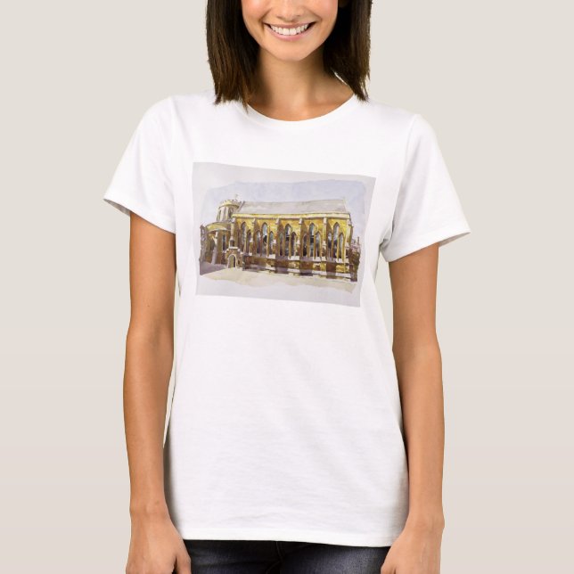 T-shirt Templo da igreja do templo (Frente)