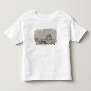 T-shirt Templo de Minerva Medici, Roma, 1754 (desenho e