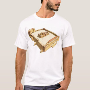T-shirt Templo em Jerusalem. O templo de Herod