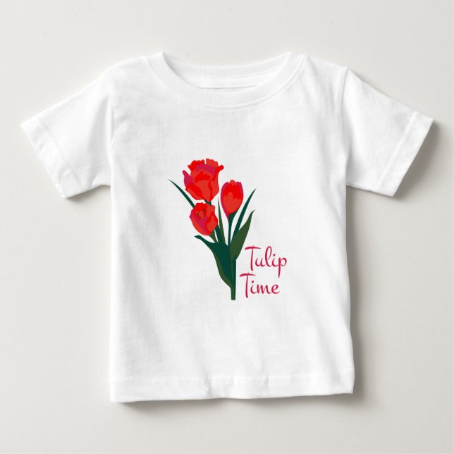 T-shirt Tempo da tulipa (Frente)