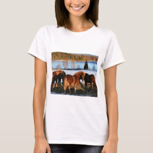 T-shirt Tempo de alimentação