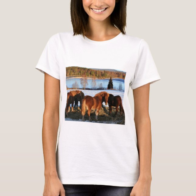 T-shirt Tempo de alimentação (Frente)