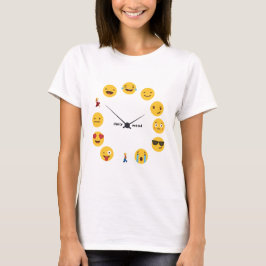 T-shirt Tempo de Emoji