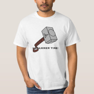 T-shirt Tempo do martelo