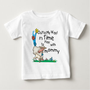 T-shirt Tempo para jogar com a Mamãe2