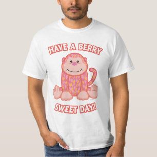 T-shirt Tenha um dia do doce da baga
