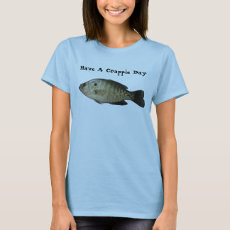 T-shirt Tenha um dia do tipo de peixe