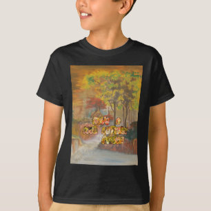 T-shirt Tenha um Legal Impressão de Arte de Vintage, no ou