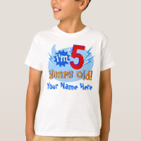 Tenho 5 anos! (Personalizar com o Nome da Criança)