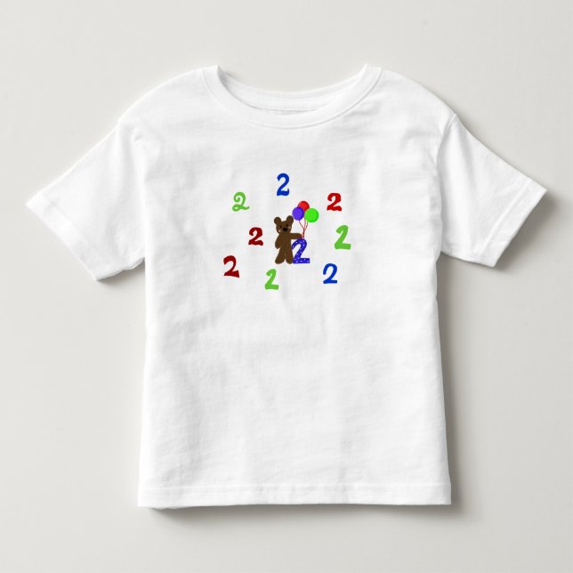 T-shirt Tenho Dois Anos de Idade (Frente)
