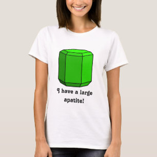 T-shirt Tenho um grande Apatita!
