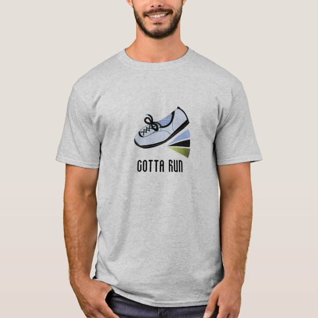 T-shirt Tênis de Corrida - Tenho que Correr (Frente)