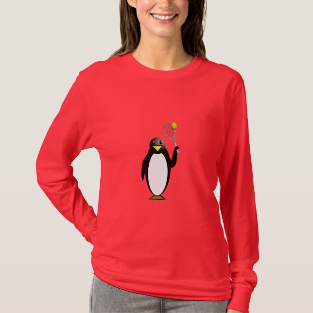 T-shirt Tênis do pinguim (Frente)