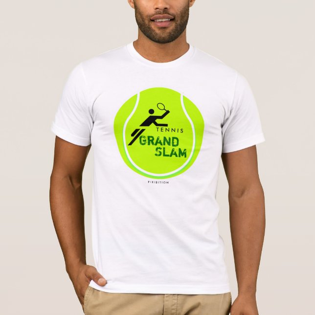 T-Shirt tênis Grand Slam (Frente)