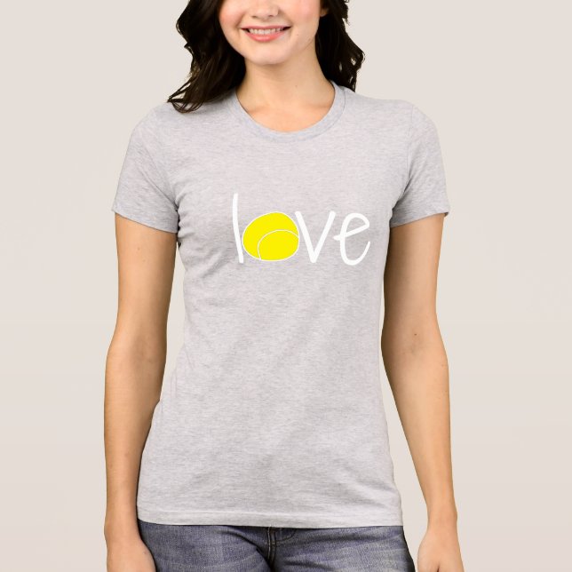 T-shirt tênis "Love" (Frente)