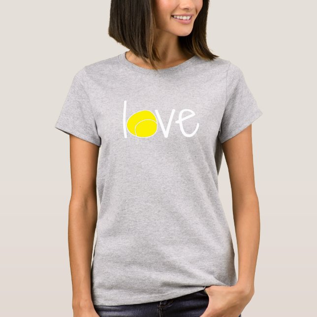 T-shirt tênis "Love" (Frente)