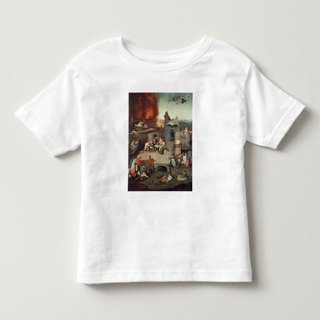 T-shirt Tentação do santo Anthony, c.1500 (Frente)