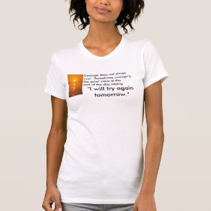 T-shirt Tentativa outra vez