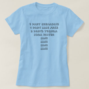 T-shirt tequila-nascer do sol