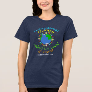 T-shirt Terapia Ocupacional Faz o Mundo Girar