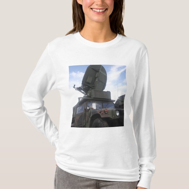 T-shirt Terminal de Satélite Tático Phoenix (Frente)