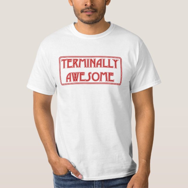 T-shirt Terminal impressionante (Frente)