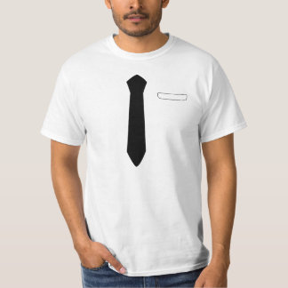 T-shirt Terno falsificado do trabalho