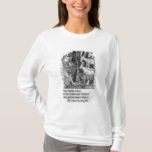 T-shirt Terra arrendada nobre, ilustração 'Romano de