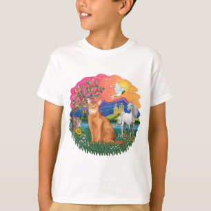 T-shirt Terra da fantasia - Abissínia (vermelho)