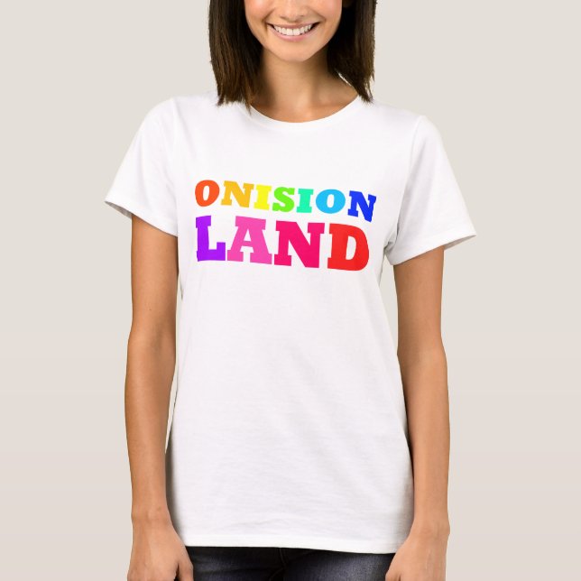 T-shirt Terra de Onision (Frente)