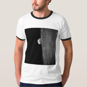 T-shirt "Terra-Elevação," primeira foto desta do espaço