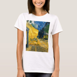 T-shirt Terraço do café de Vincent van Gogh , Lugar du
