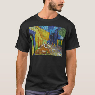 T-shirt Terraço do café na noite por Vincent van Gogh