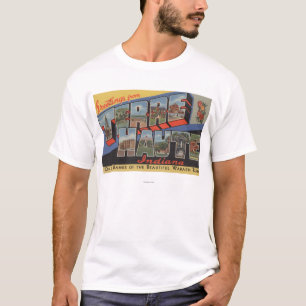 T-shirt Terre Haute, Indiana - grandes cenas da letra
