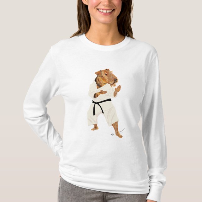 T-shirt Terrier de Karate (Frente)