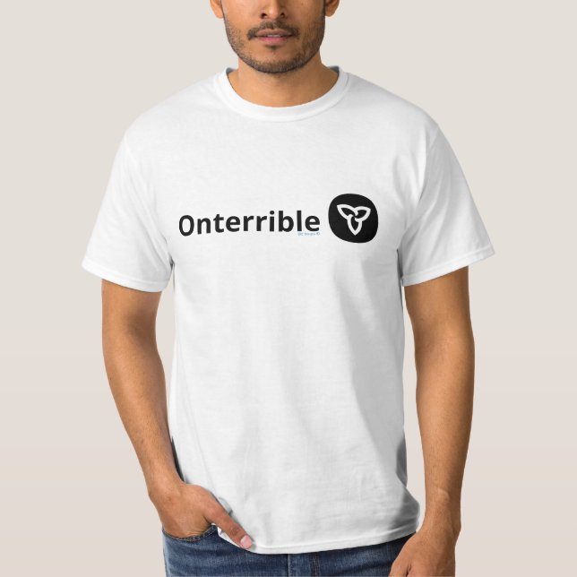 T-shirt terrível (Frente)
