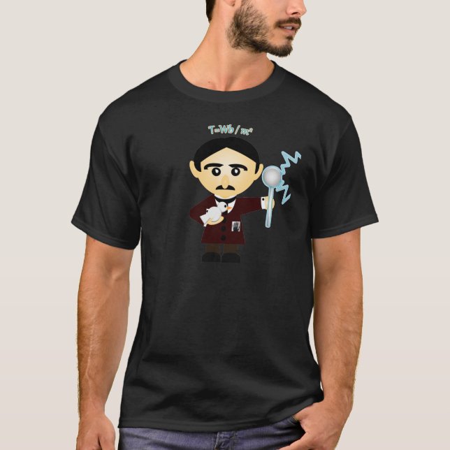 T-shirt Tesla (Frente)