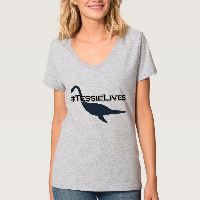 T-shirt #TessieLives (Frente)