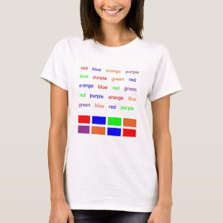 T-shirt Teste de Stroop