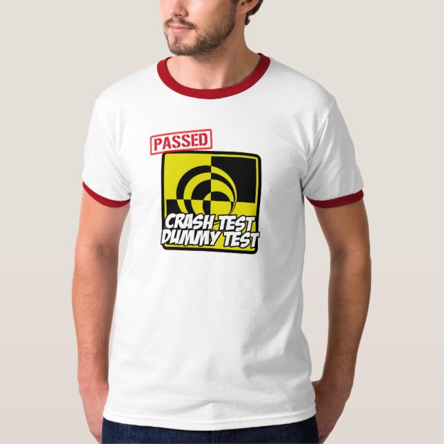T-shirt teste do manequim do teste do impacto…. (Frente)