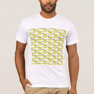 T-shirt Teste padrão da banana