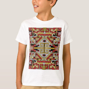 T-shirt Teste padrão tribal/étnico de Geomethric